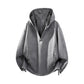 Men's Vintage Washed Half-Zip Hooded Top