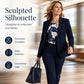 Women's 3-Piece Suit Set Blazer Top & Pants