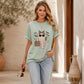 Women's Ghost Printed T-Shirt