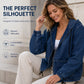 Women's Casual Zip-Up Hooded Jacket