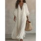 Women’s Summer Lace V-Neck Loose Dress
