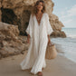 Women’s Summer Lace V-Neck Loose Dress