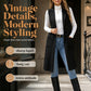 Women's Chic Sleeveless Open Front Longline Jacket