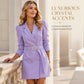 Women's Elegant Double-Breasted Blazer Dress