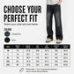 Men's Vintage Washed Curved-Leg Jeans