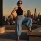 Women's Loose Harem Denim Pants
