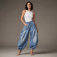 Women's Loose Harem Denim Pants
