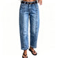 Women's Casual Stretchy Straight Leg Jeans