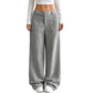 Women’s Casual Relaxed Fit Wide-Leg Pants