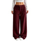 Women’s Casual Relaxed Fit Wide-Leg Pants