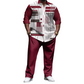Men's Plus Size Casual Shirt and Pants Set