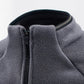 Men's Warm Solid Half Zip Long-Sleeve Tops