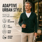 Men's Casual V-Neck Knit Cardigan