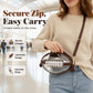 Clear Carry Makeup Bag