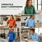 Women's Irregular Hem Button Knit Top