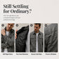 Men's Faux Suede Checkerboard Jacket