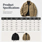 Men's Faux Suede Checkerboard Jacket