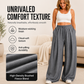 Women's Casual Pleated Wide-Leg Sweatpants