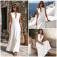 Women's Deep V-Neck Sleeveless Maxi Dress