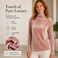 Women's Loose Turtleneck Long Sleeve Top