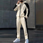 Men's Color-Block Zip-Up Hoodie & Sweatpants Set