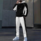 Men's Color-Block Zip-Up Hoodie & Sweatpants Set