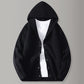 Men's Hooded Knit Cardigan Casual Loose Button Sweater Jacket