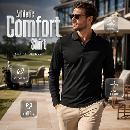 Men's Short-Sleeve Golf Sports Shirt
