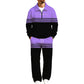 Men's Printed Half-Zip Sweatshirt & Pants Tracksuit Set