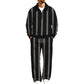 Men's Printed Half-Zip Sweatshirt & Pants Tracksuit Set