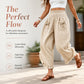 Women's Smocked High Waist Wide Leg Pants