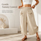 Women's Smocked High Waist Wide Leg Pants