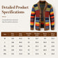 Men's Shawl Collar Striped Knit Cardigan Sweater