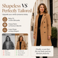 Women's Double Breasted Wool Blend Coat