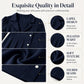 Women's Long Sleeve Pleated Blazer Dress
