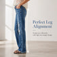 Women's Distressed Straight Leg Jeans
