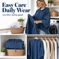 Women's Casual Loose Denim Hoodie