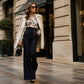 Women's Flattering Stretchy Flare Pants