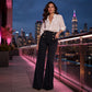 Women's Flattering Stretchy Flare Pants