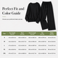 Women's Casual Top & Pants 2-Piece Lounge Set