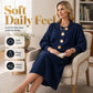 Women's Elegant Long-Sleeve Knit Dress