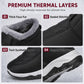 Men's Winter Warm Slip-On Snow Boots