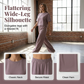 Women's Top & Wide-Leg Pants Set