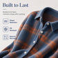 Women's Casual Plaid Button-Down Cardigan