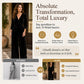 Women's Elegant V-Neck Velvet Jumpsuit