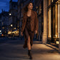 Women's Suede Slim Fit Blazer