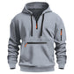 Men's Warm Utility Quarter-Zip Hoodie