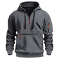 Men's Warm Utility Quarter-Zip Hoodie