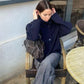 Women's Stand Collar Single-Breasted Short Coat