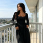 Women's Casual Square Neck Wide-Leg Jumpsuit
